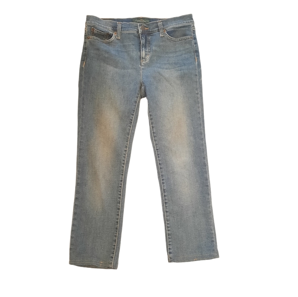 LRL Lauren Ralph Lauren Petite Custom Crop Jeans